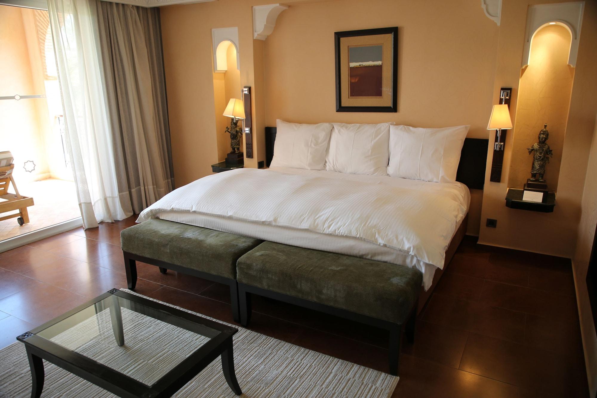 Tikida Golf Palace Agádír Exteriér fotografie A bedroom at the hotel