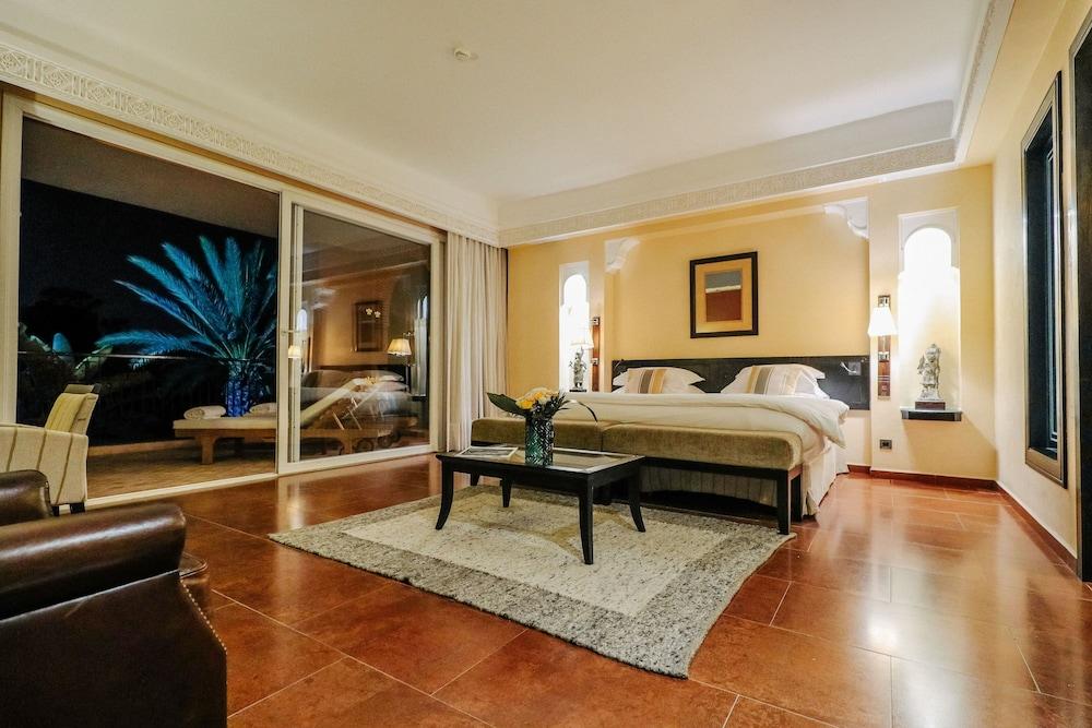 Tikida Golf Palace Agádír Exteriér fotografie A bedroom at the hotel
