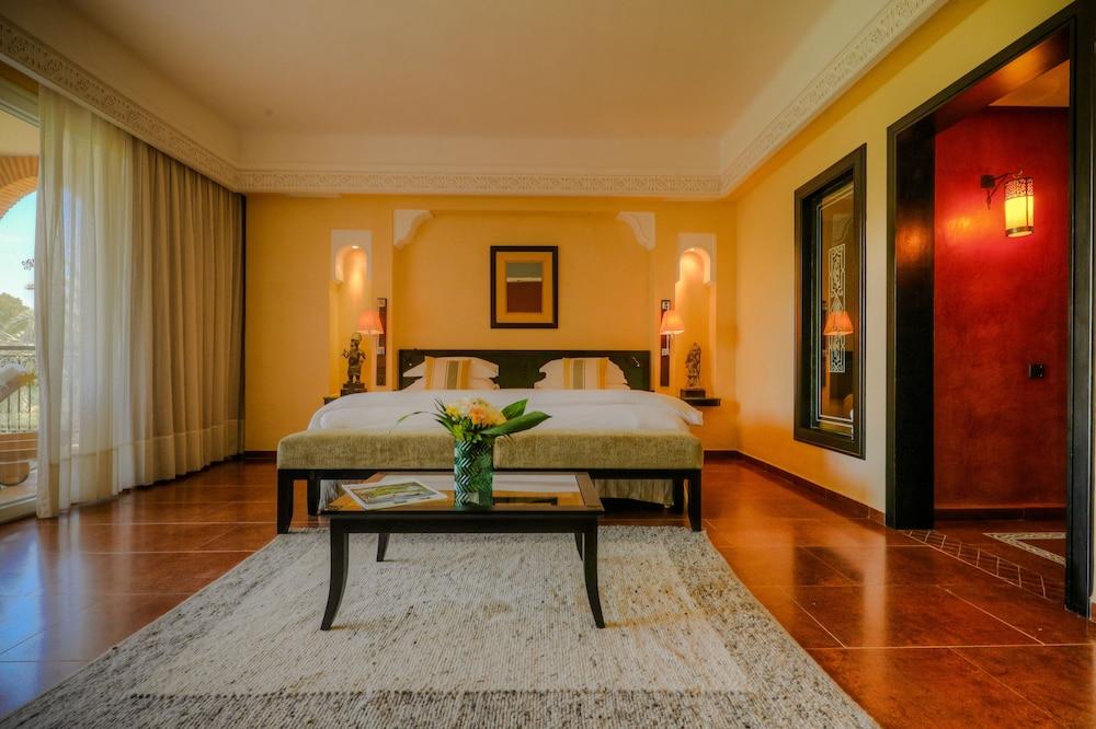 Tikida Golf Palace Agádír Exteriér fotografie A bedroom at the hotel