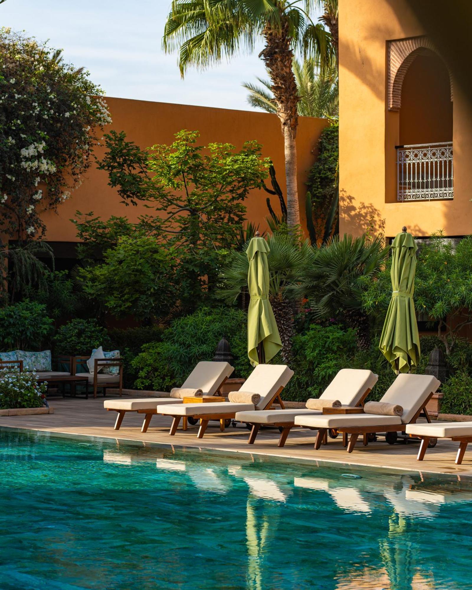 Tikida Golf Palace Agádír Exteriér fotografie The swimming pool at the Four Seasons Hotel, Marrakech