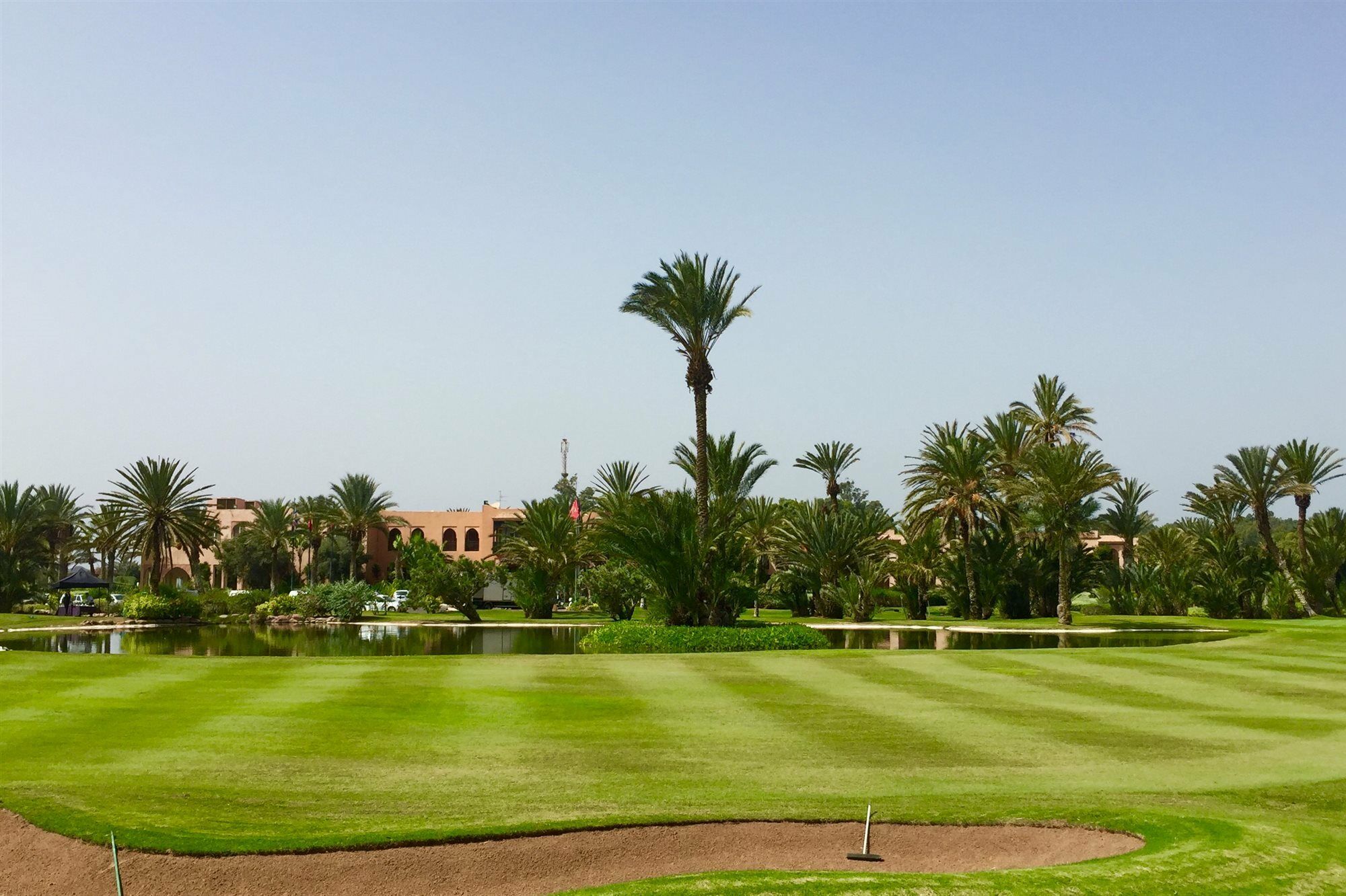 Tikida Golf Palace Agádír Exteriér fotografie Golf course in Marrakech