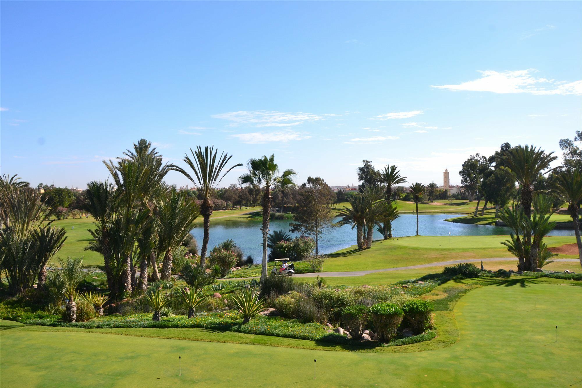 Tikida Golf Palace Agádír Exteriér fotografie Golf course in Marrakech