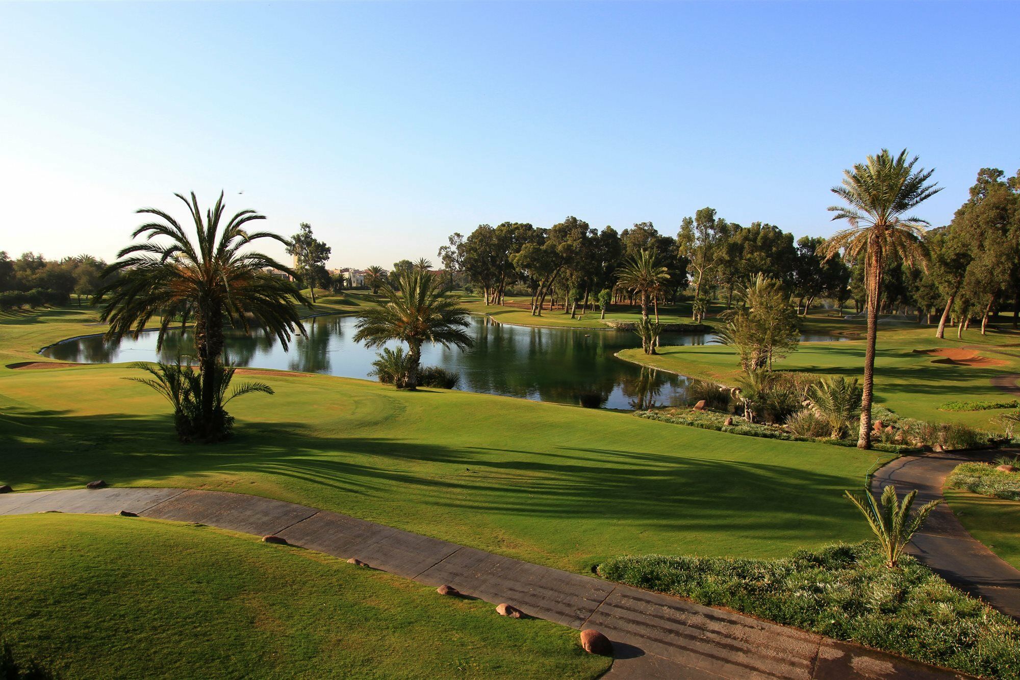 Tikida Golf Palace Agádír Exteriér fotografie Golf course at the Royal Palm Golf and Country Club